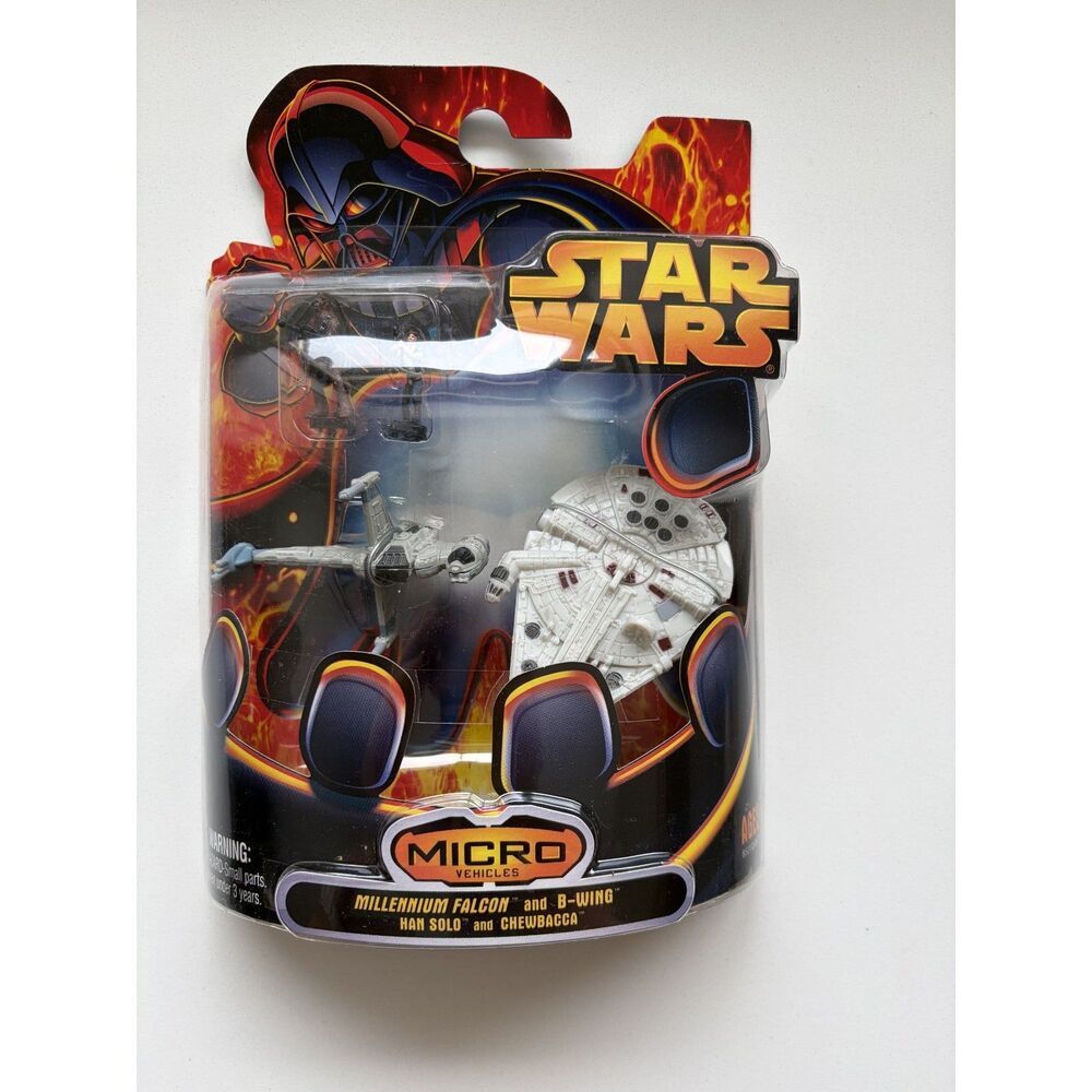 2005 Star Wars Micro Machines Vehicles Series Tie FIghter vs A-Wing NEW